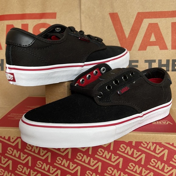 Vans Chima Ferguson Pro Black/White/Chili Pepper sneakers WMNS - Picture 9 of 16